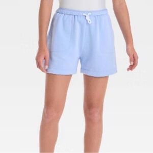 Art Class Girls Blue Sweat Shorts Size L 10/12 NWT Target